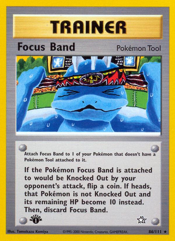 Carte Pokémon: Focus Band [Bandeau]