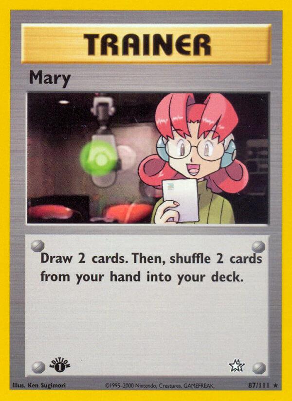 Carte Pokémon: Mary [Lula]