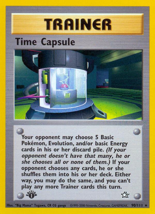 Carte Pokémon: Time Capsule [Capsule temporelle]