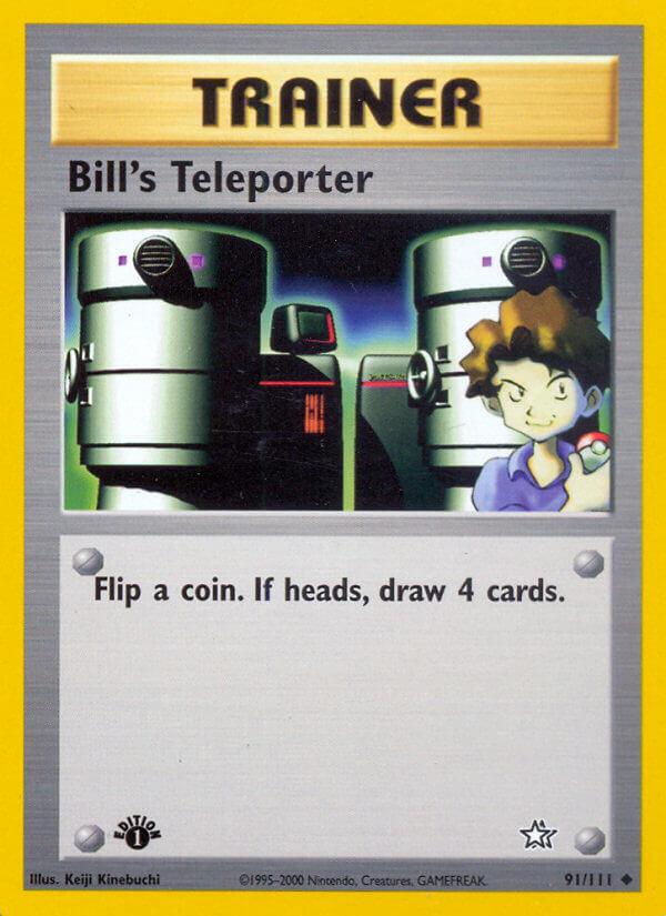 Carte Pokémon: Bill's Teleporter [Téléporteur de Léo]