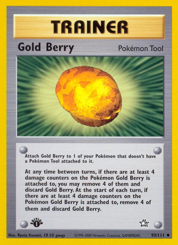 Carte Pokémon: Gold Berry [Baie dorée]