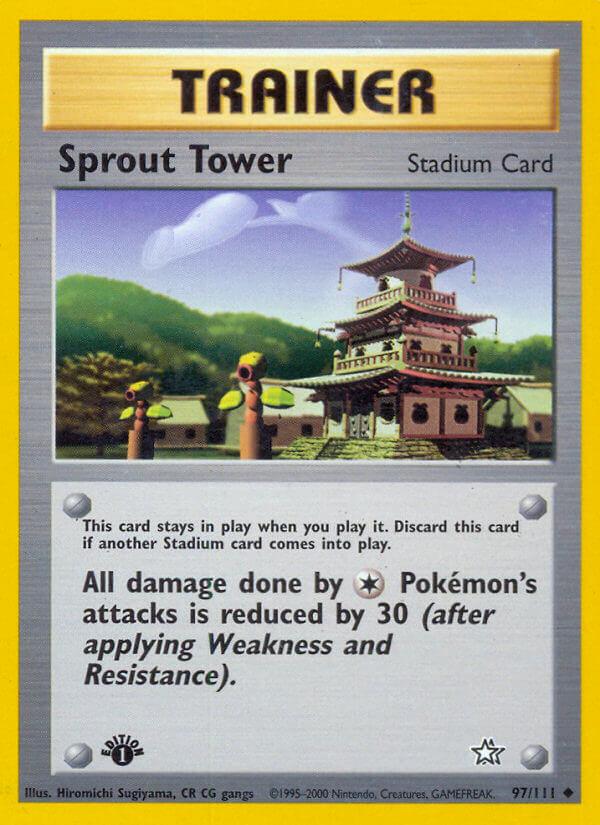 Carte Pokémon: Sprout Tower [Tour Chétiflor]