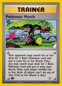 Carte Pokémon: Pokémon March