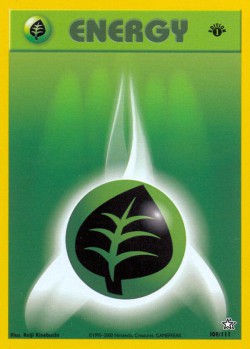 Carte Pokémon: Grass Energy