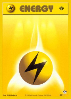 Carte Pokémon: Lightning Energy