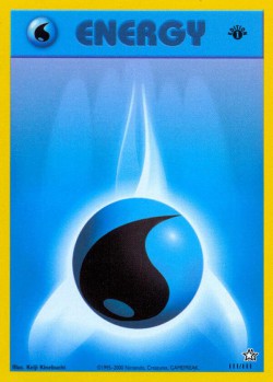 Carte Pokémon: Water Energy