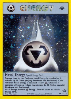 Carte Pokémon: Metal Energy