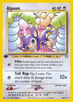 Carte Pokémon: Aipom