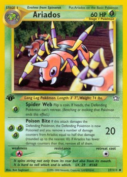 Carte Pokémon: Ariados