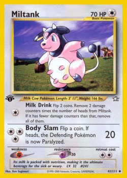 Carte Pokémon: Miltank