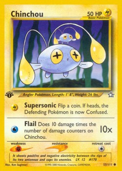 Carte Pokémon: Chinchou