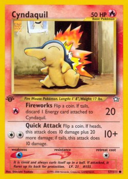 Carte Pokémon: Cyndaquil