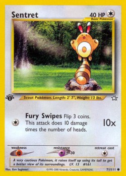 Carte Pokémon: Sentret