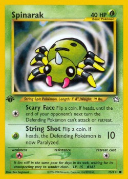 Carte Pokémon: Spinarak