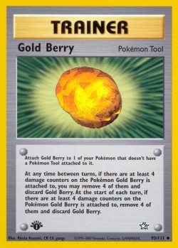 Carte Pokémon: Gold Berry