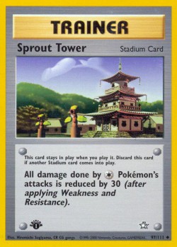 Carte Pokémon: Sprout Tower