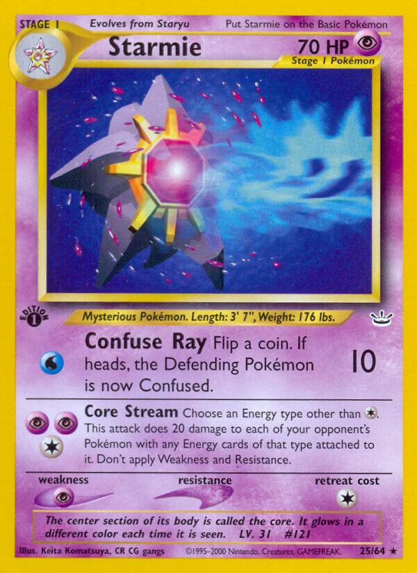 Carte Pokémon: Starmie [Staross]