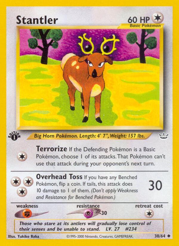 Carte Pokémon: Stantler [Cerfrousse]