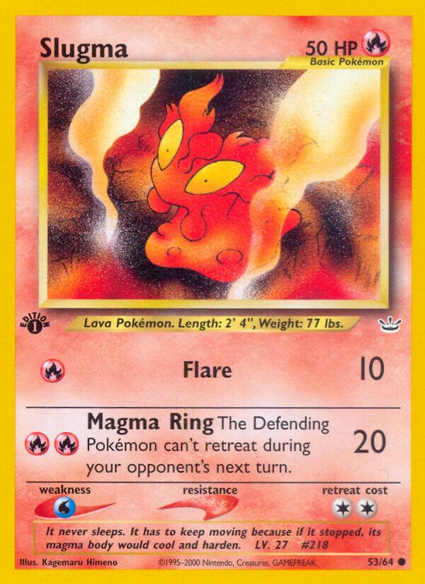 Carte Pokémon: Slugma [Limagma]