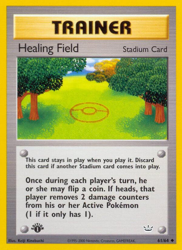 Carte Pokémon: Healing Field [Champ de guérison]