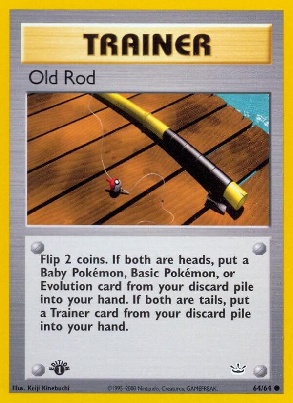 Carte Pokémon: Old Rod [Canne]