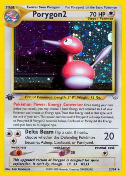 Carte Pokémon: Porygon2