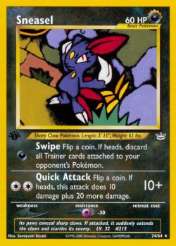 Carte Pokémon: Sneasel