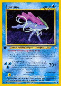 Carte Pokémon: Suicune