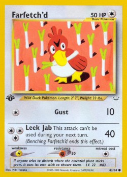 Carte Pokémon: Farfetch'd