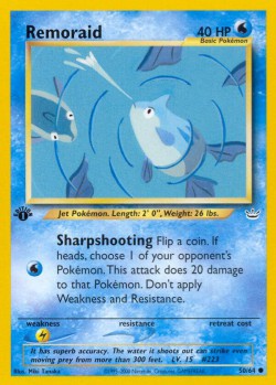 Carte Pokémon: Remoraid