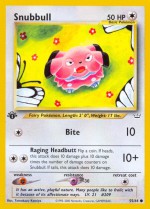 Carte Pokémon: Snubbull