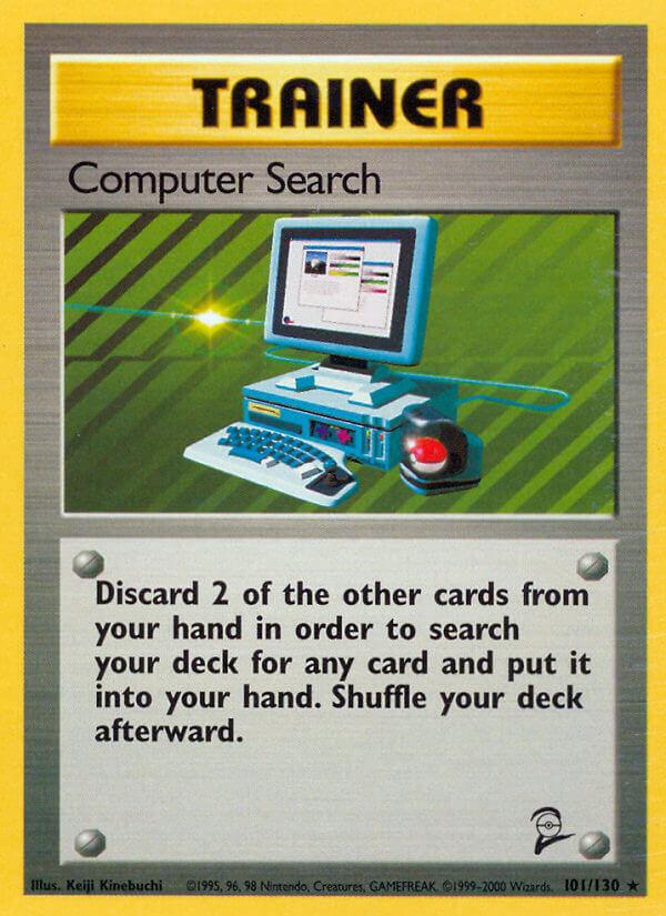 Carte Pokémon: Computer Search [Recherche Informatique]