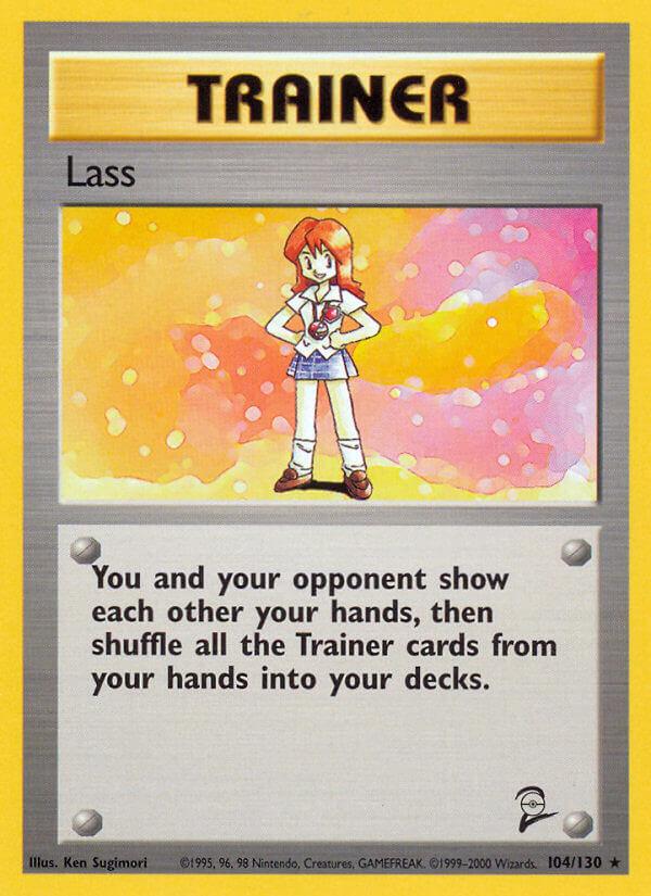 Carte Pokémon: Lass [Fillette]