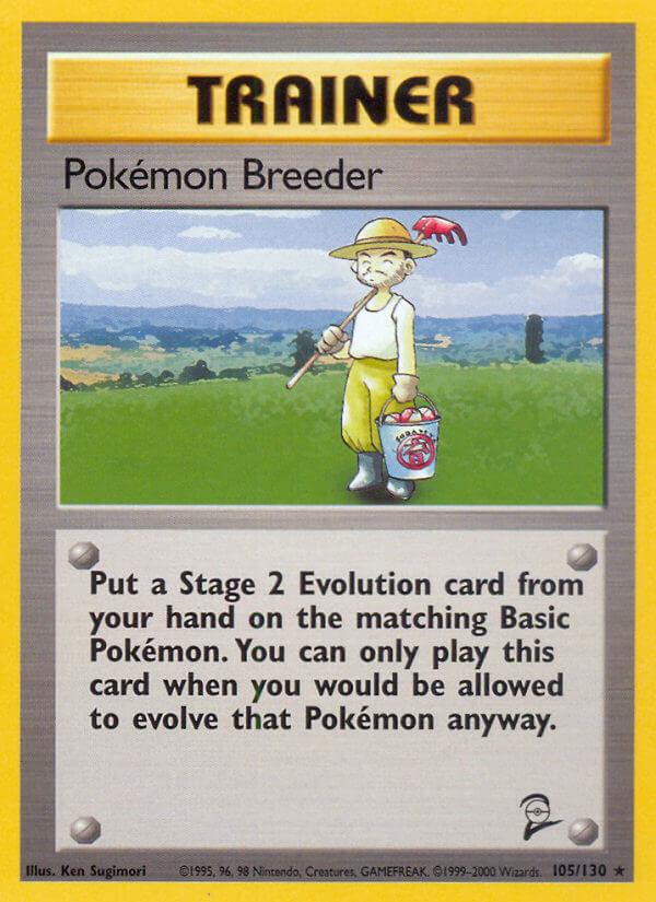 Carte Pokémon: Pokémon Breeder [Éleveur De Pokémon]