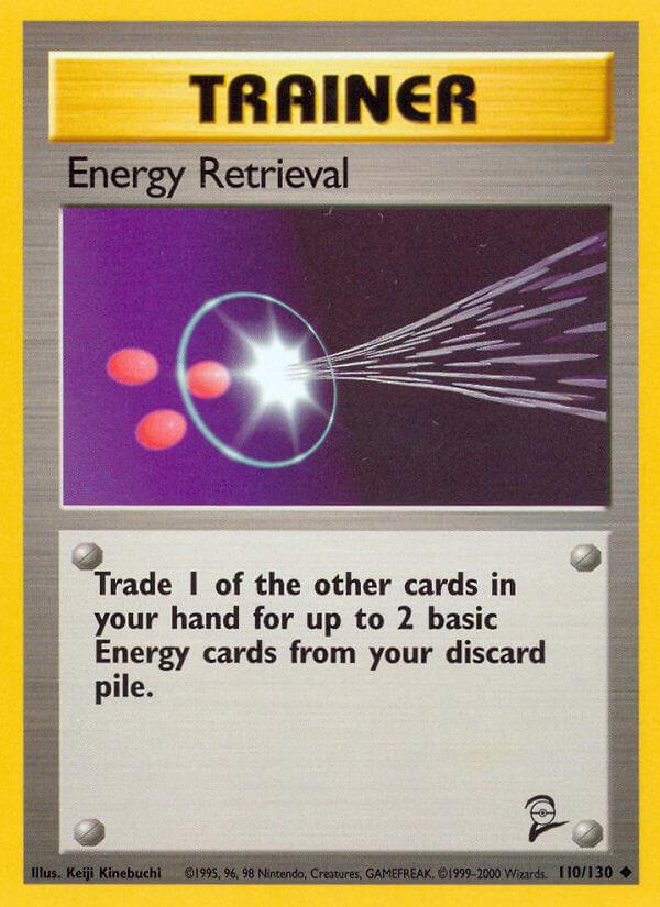 Carte Pokémon: Energy Retrieval [Sauvegarde D'Énergie]