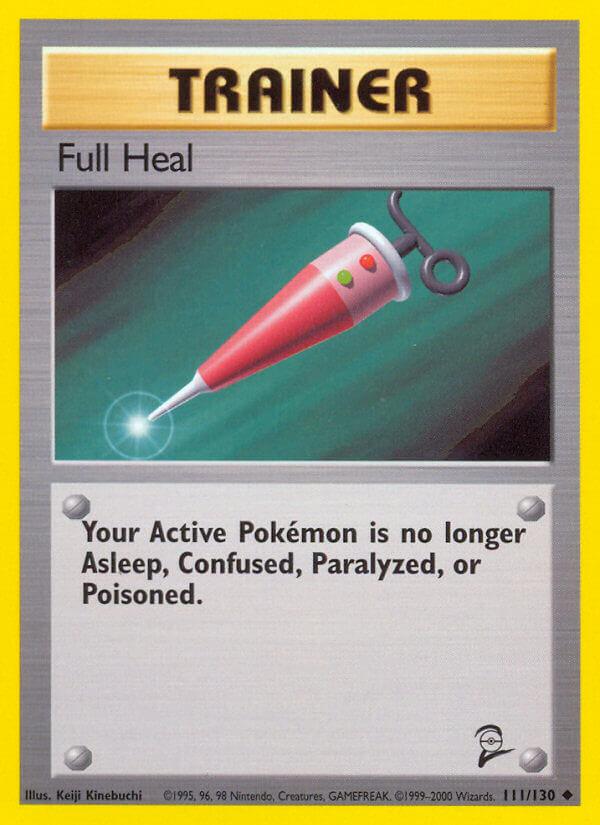 Carte Pokémon: Full Heal [Guérison Totale]