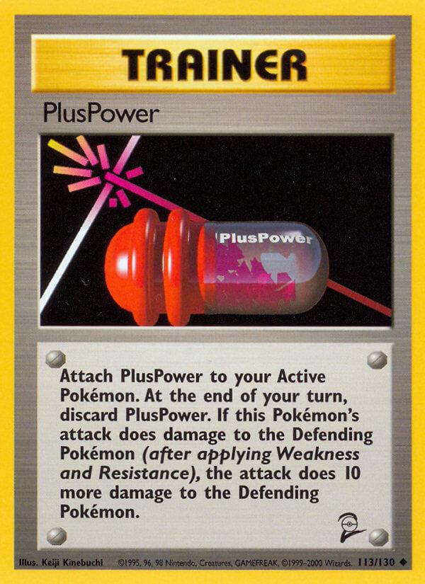 Carte Pokémon: PlusPower [PlusPower]