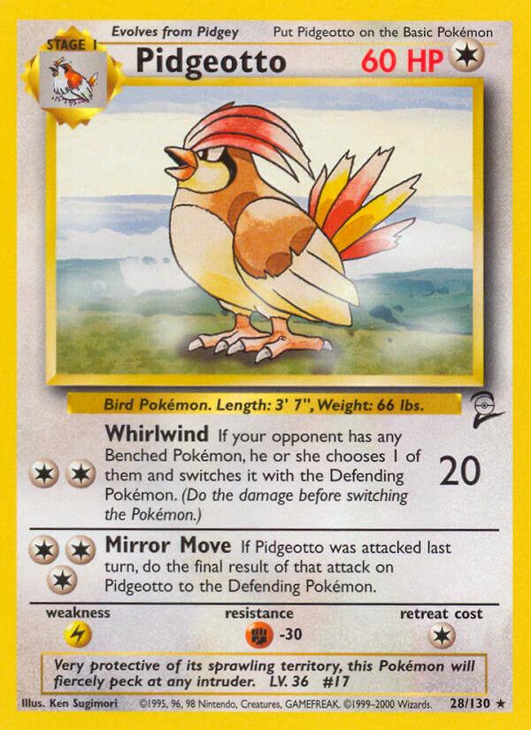 Carte Pokémon: Pidgeotto [Roucoups]