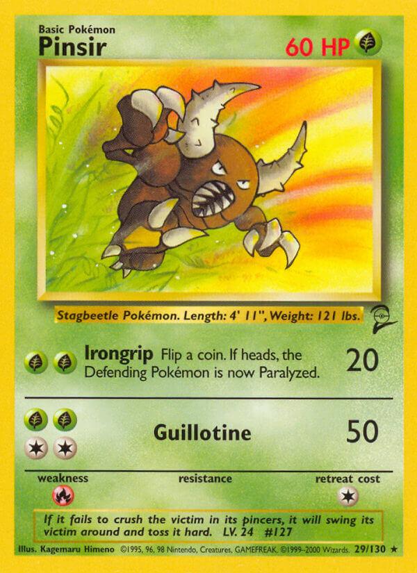 Carte Pokémon: Pinsir [Scarabrute]