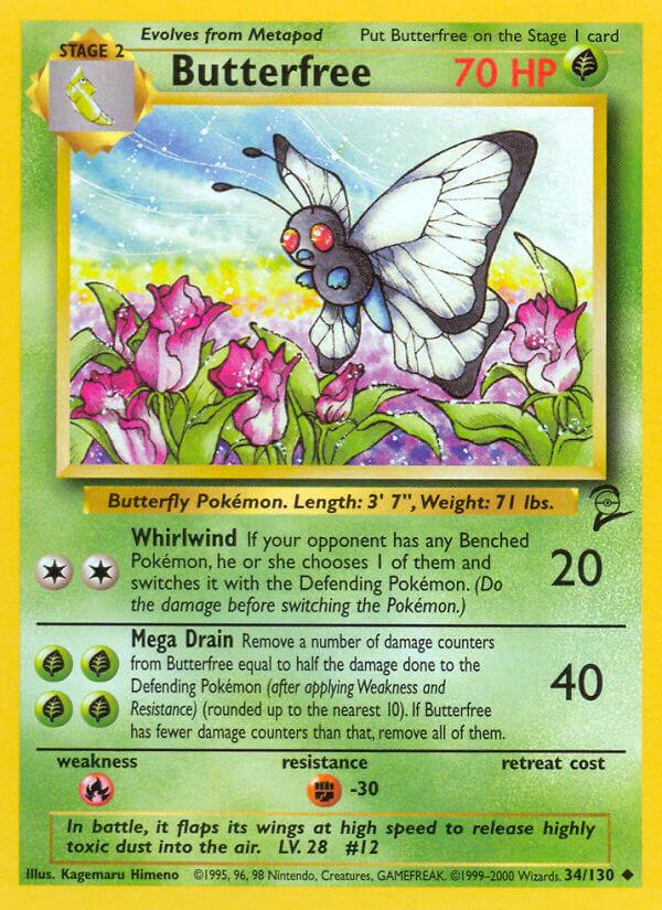 Carte Pokémon: Butterfree [Papilusion]