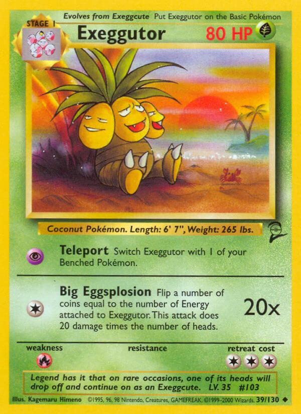 Carte Pokémon: Exeggutor [Noadkoko]