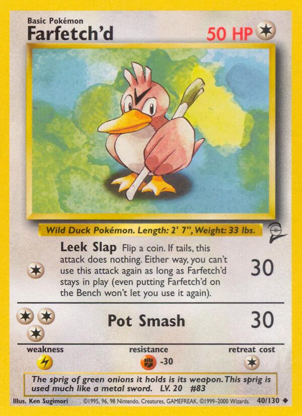 Carte Pokémon: Farfetch'd [Canarticho]