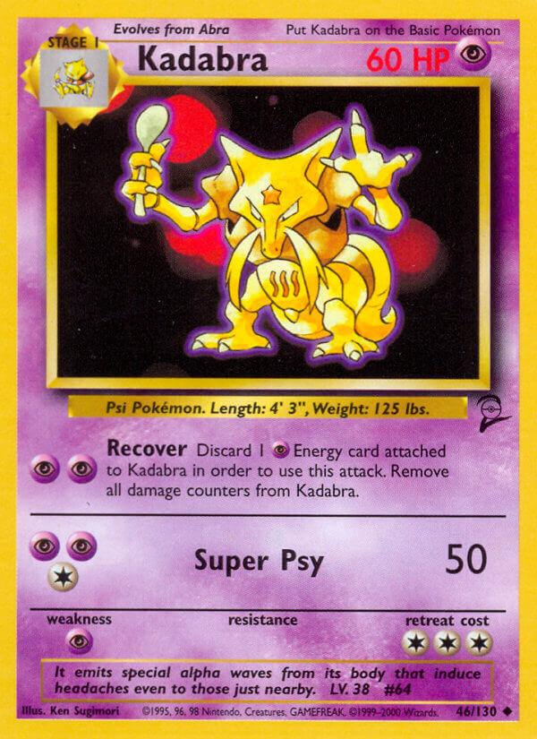 Carte Pokémon: Kadabra [Kadabra]