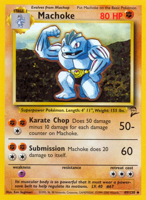 Carte Pokémon: Machoke [Machopeur]