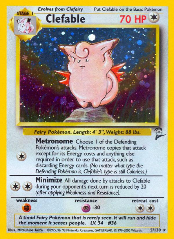 Carte Pokémon: Clefable [Mélodelfe]