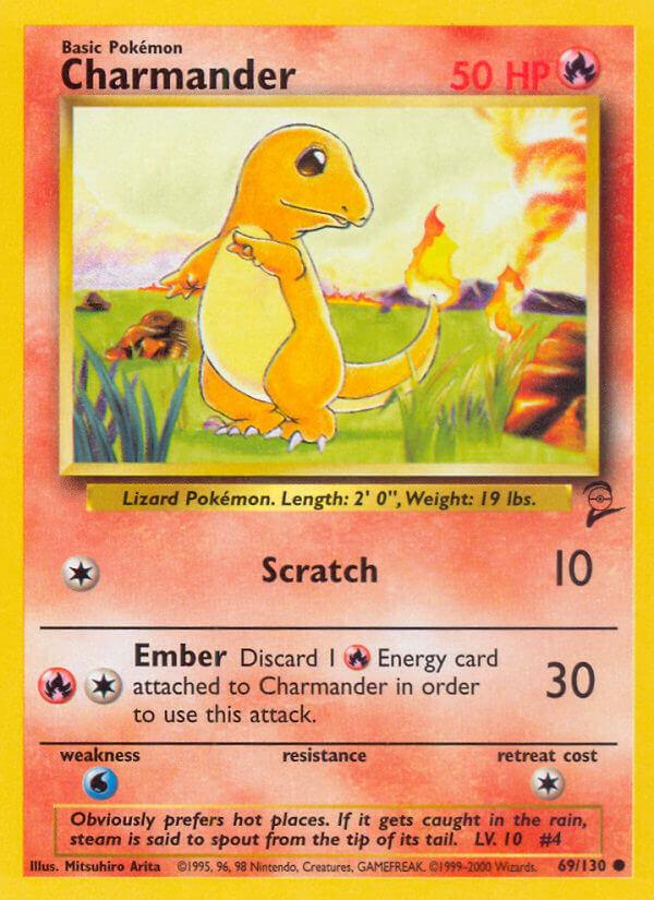 Carte Pokémon: Charmander [Salamèche]