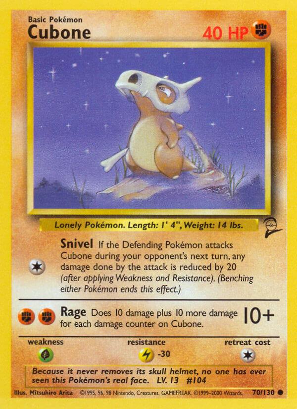 Carte Pokémon: Cubone [Osselait]