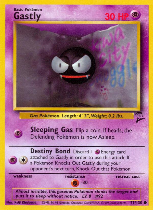 Carte Pokémon: Gastly [Fantominus]