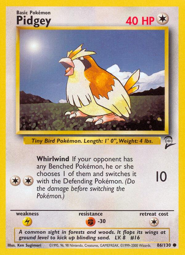 Carte Pokémon: Pidgey [Roucool]