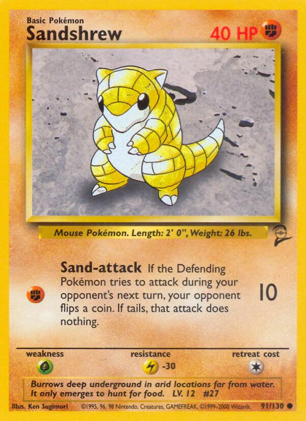 Carte Pokémon: Sandshrew [Sabelette]